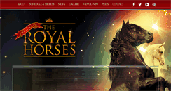 Desktop Screenshot of galaoftheroyalhorses.com