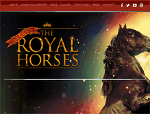 Tablet Screenshot of galaoftheroyalhorses.com